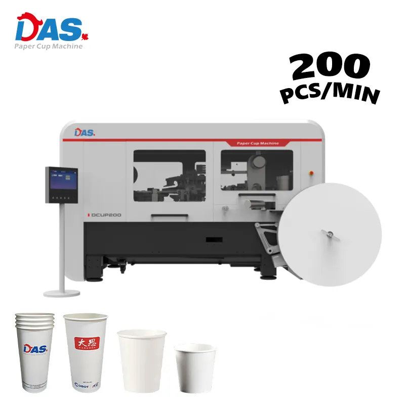 Paper Tea Cup Manufacturing Machine